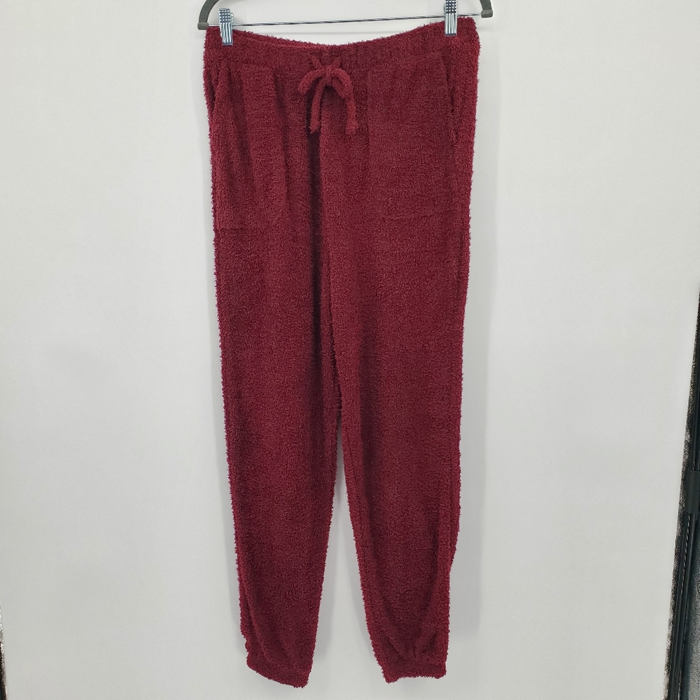SO Perfectly Soft Jogger Sweatpant High-Rise Burgundy NWT Size Small